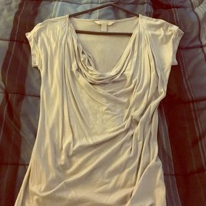 Drop Neck Dressy T-Shirt