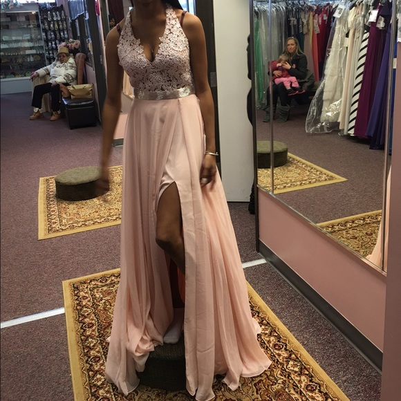 Long Prom Dress- 2016 Soft Pink Gown - Picture 1 of 2