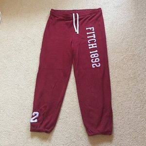 Abercrombie and finch sweatpants