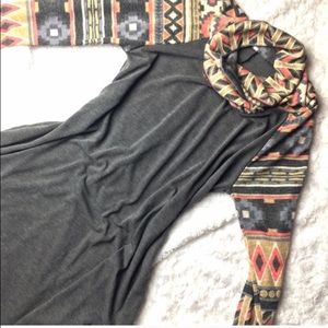 〰 LOWEST 〰 Aztec Print MIDI