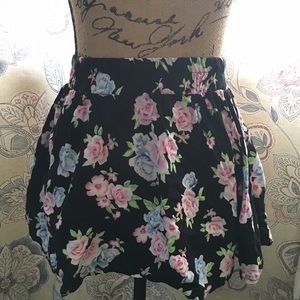 Rose patterened Skirt - purchased from pacsun