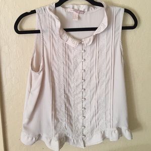 Blouse forever 21 taupe beige size xs