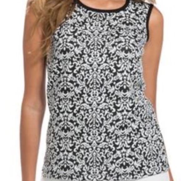 Plus Size 30W Ponte Tank - Picture 2 of 2