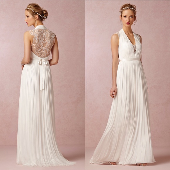 NWT Catherine Deane BHLDN "Wing Gown" - Picture 3 of 4