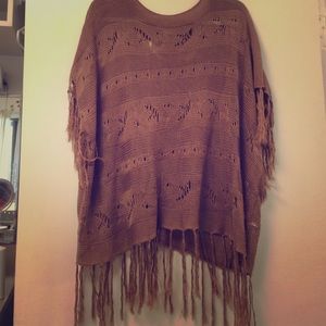 Cotton On Knit Poncho Top