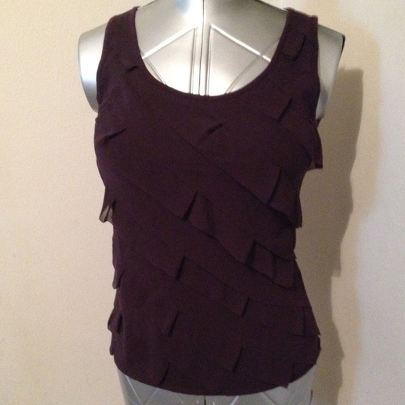 Ann Taylor Tops - Sleeveless Tiered