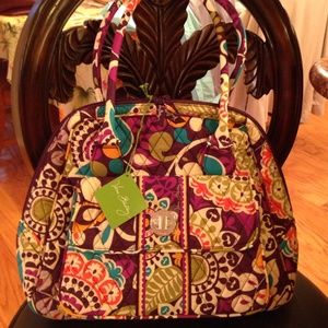 Vera Bradley Handbag Turn lock satchel