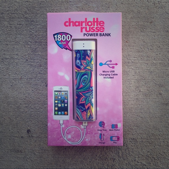 Charlotte Russe Power Bank
