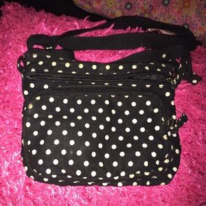 Polka dotted purse