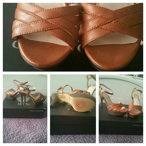 Vince Camuto Leather Sandals(I have 2 pairs) - Picture 4 of 4
