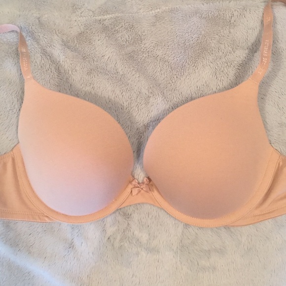 Victoria's Secret Cotton Plunge Bra 36C