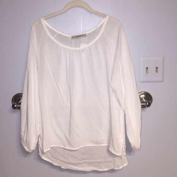 Ann Taylor loft peasant shirt