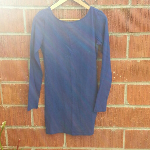 Forever 21 Blue Bodycon Dress - Picture 3 of 4