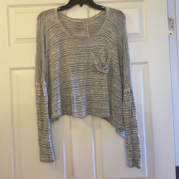 Sweater crop top