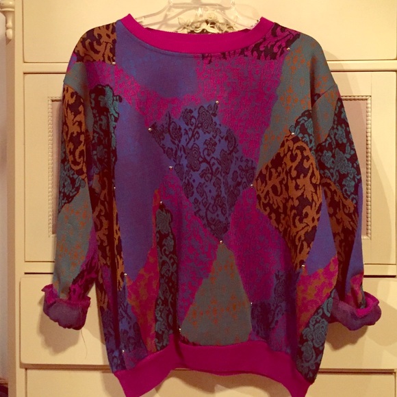 Awesome Studded Multi Color Sweater