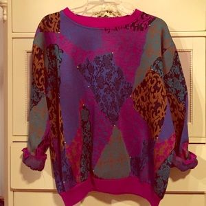 Awesome Studded Multi Color Sweater