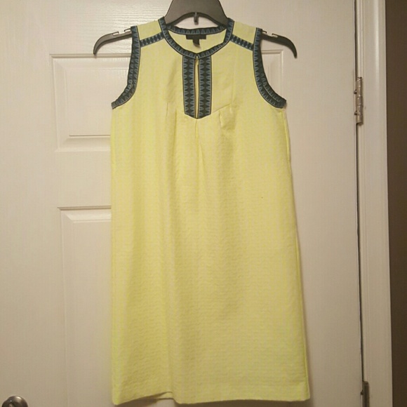 J. Crew Dresses & Skirts - J Crew ARROW-PRINT SHIFT DRESS? Sz.00
