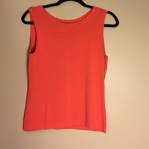 Orange dress tank from Dress Barn size medium