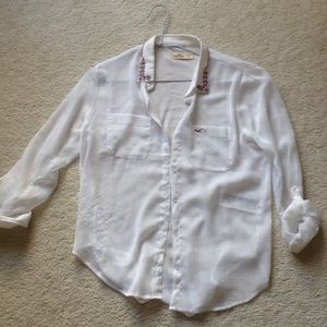 Shirt hollister never worn 💕💕