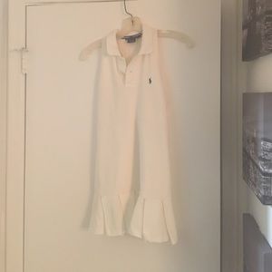 White Ralph Lauren Polo Mini Dress.
