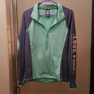 **PINK DEEP ZIP SHIRT**