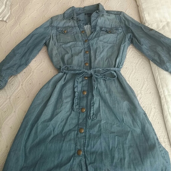 Denim/Chambre Dress