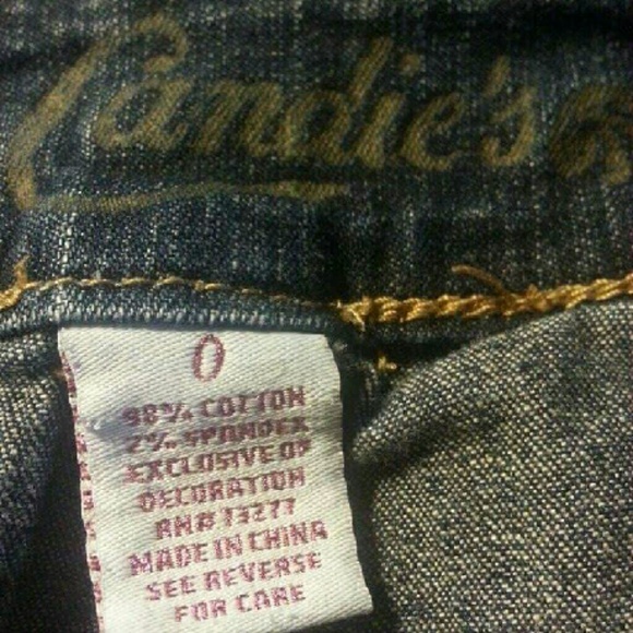 *EUC* Candie's Dark Washed Jean Shorts - Picture 3 of 3