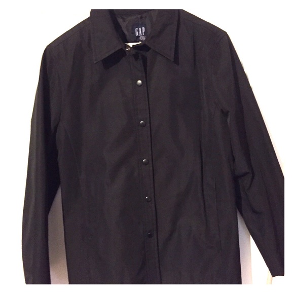 Black Gap spring polyester jacket