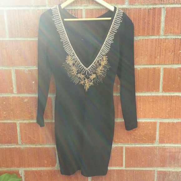 Vintage Sequin / Beaded Dress - Picture 3 of 4