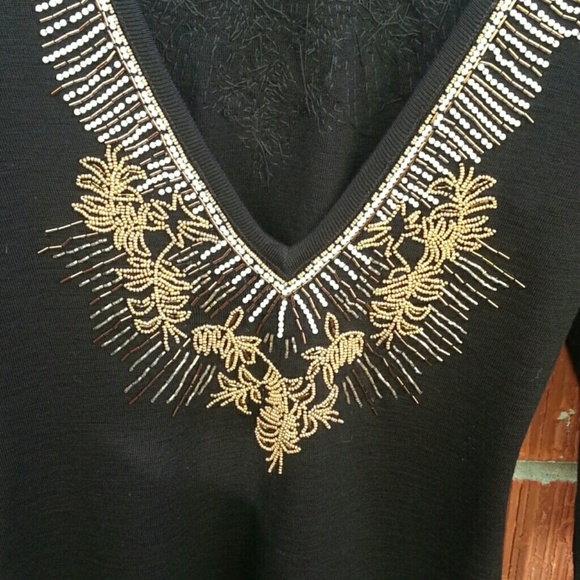 Vintage Sequin / Beaded Dress - Picture 4 of 4