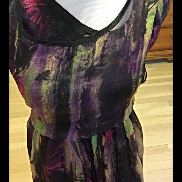 Fall Sale 🍁Chiffon Colorful Dress - Picture 3 of 4