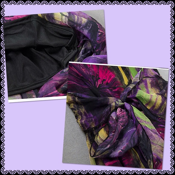 Fall Sale 🍁Chiffon Colorful Dress - Picture 4 of 4