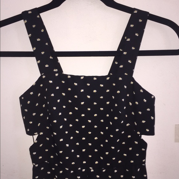 TopShop Daisy Print Jumpsuit