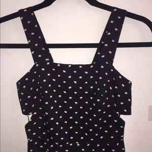 TopShop Daisy Print Jumpsuit