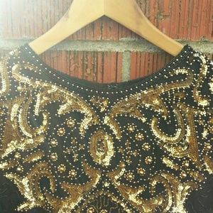 Vintage Sequin / Beaded Dress