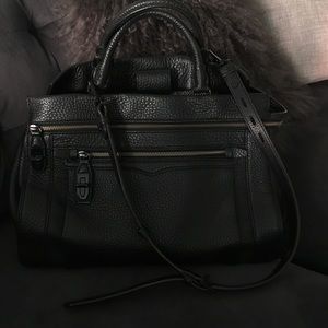 Authentic Rebecca Minkhoff Black Leather Bag