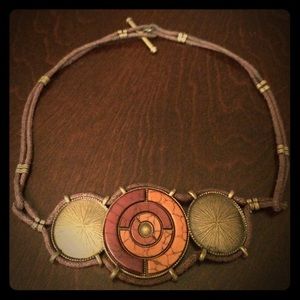 Tribal choker necklace