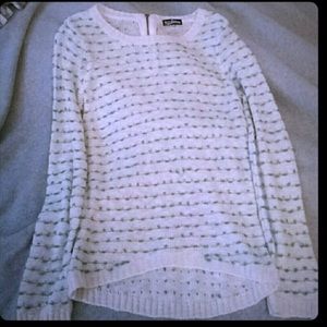 Hi-Low Sweater and Sideways Cross