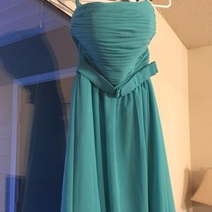 Teal Dress