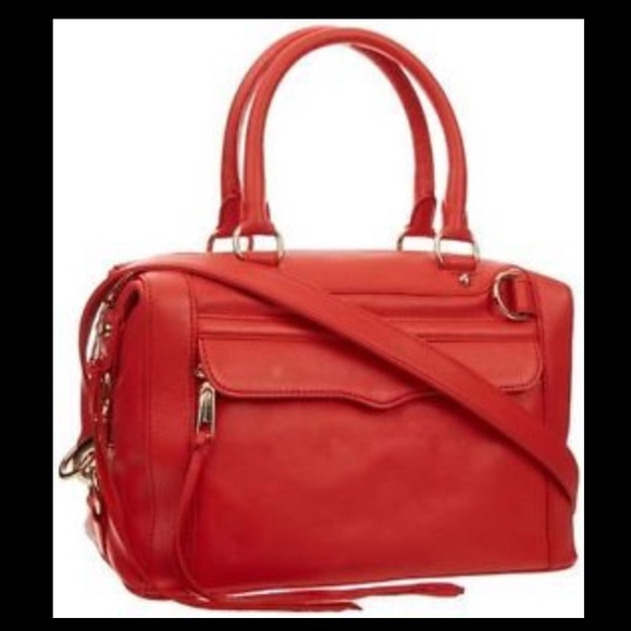 ‼️PD‼️ NWT REBECCA MINKOFF M.A.B CHERRY LEATHER