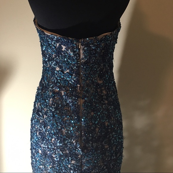 Rhinestone Prom Dress - Picture 3 of 3