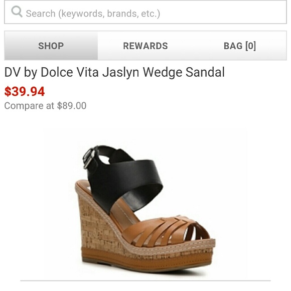 DV by Dolce Vita Jaslyn Wedge Sandals