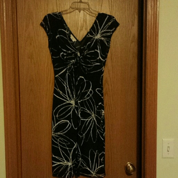 Black and white dress