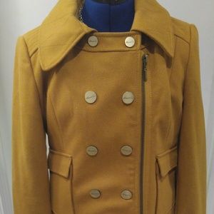 🌟FINAL PRICE🌟 Mustard Yellow Doublebreasted Coat