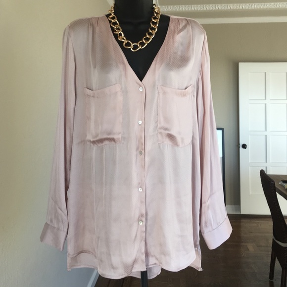 Blush blouse