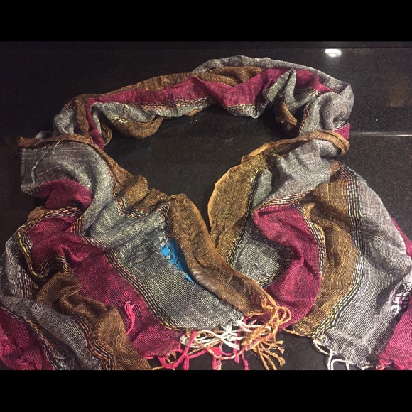 Multi-color scarf