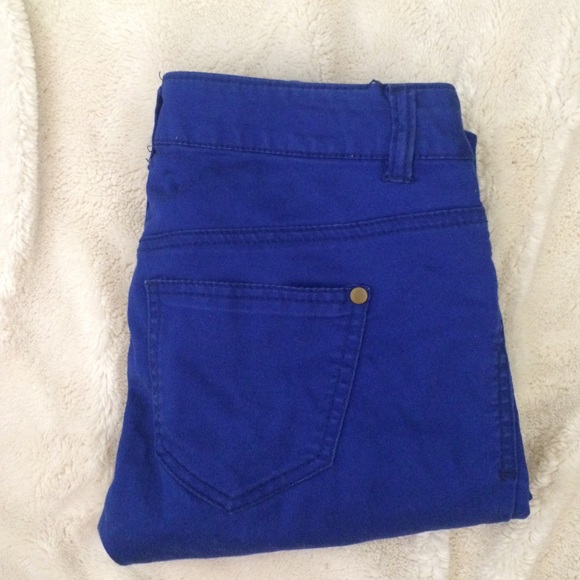 Love Fire 💙 Royal Blue Jeans - Picture 3 of 4