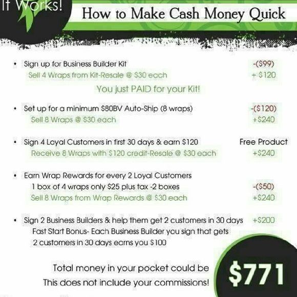 How many of you could use that kind of xtra money?