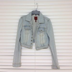 SOLD Denim jacket (cropped)