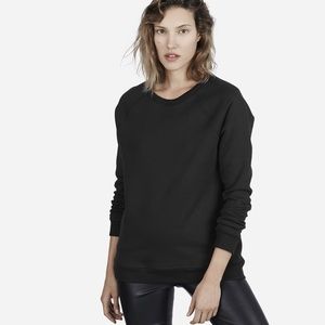 Everlane black sweatshirt XS